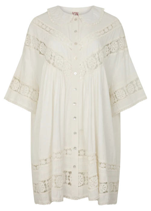Kinga Csilla Tessera Nola Button Down Dress