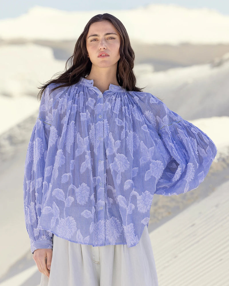 Mes Demoiselles Thea Blouse - Blue