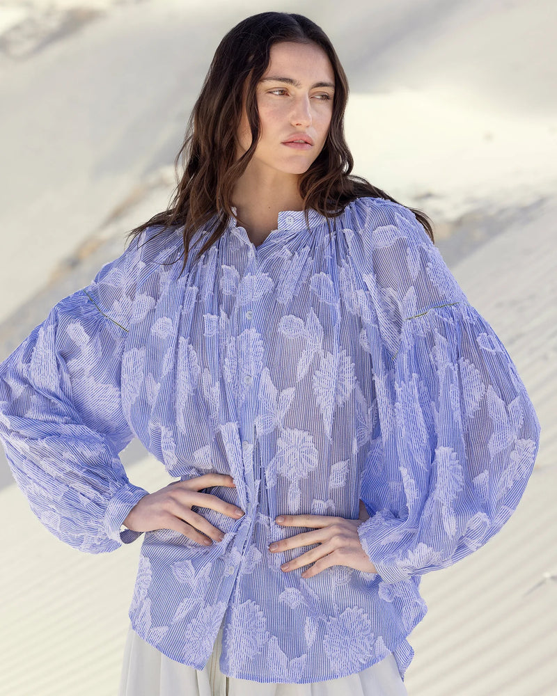 Mes Demoiselles Thea Blouse - Blue