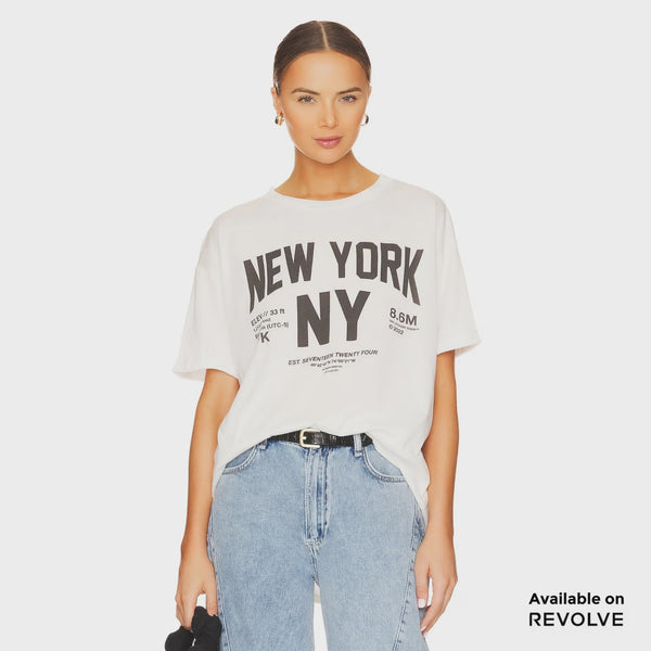 The Laundry Room Welcome to New York - Oversize Tee