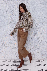 M.A. Dainty Tallyho Jean - Chocolate