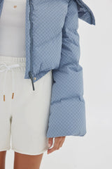 Toast Society Checkered Puffer
