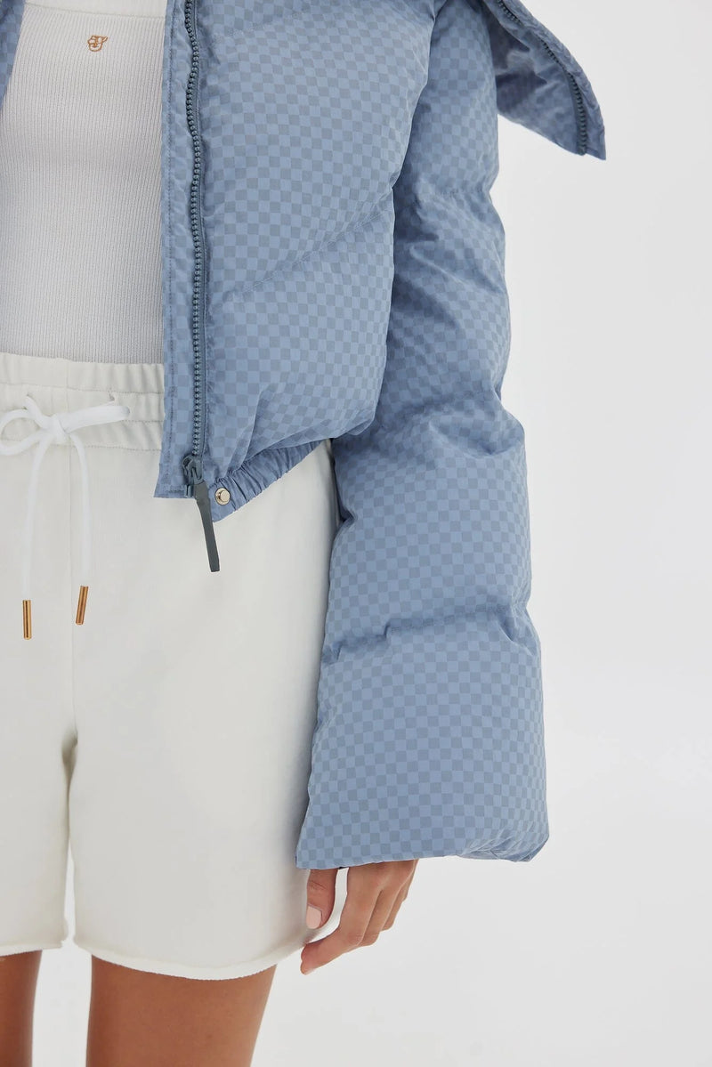 Toast Society Checkered Puffer