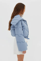 Toast Society Checkered Puffer