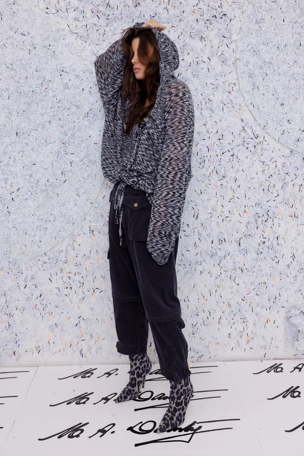 M.A. Dainty Trucker Jean - Slate Cord