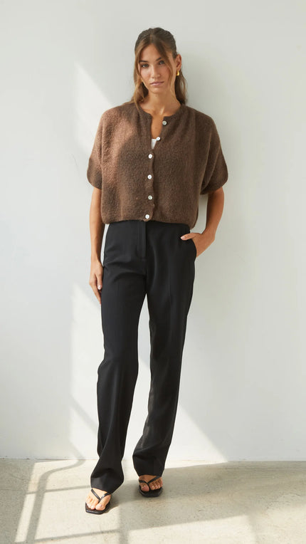Charli Emme Cardigan - Espresso