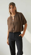 Charli Emme Cardigan - Espresso