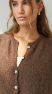 Charli Emme Cardigan - Espresso