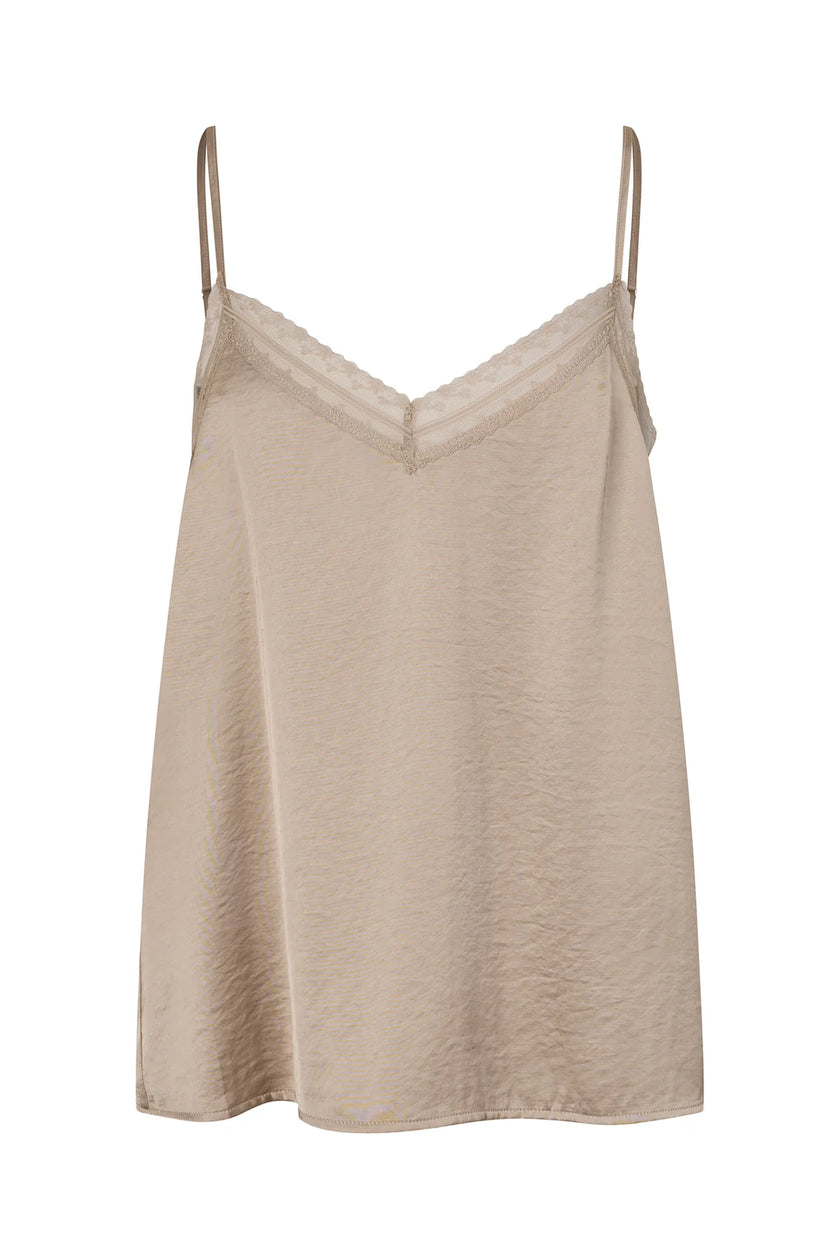 Lollys Laundry Viane Top - Beige
