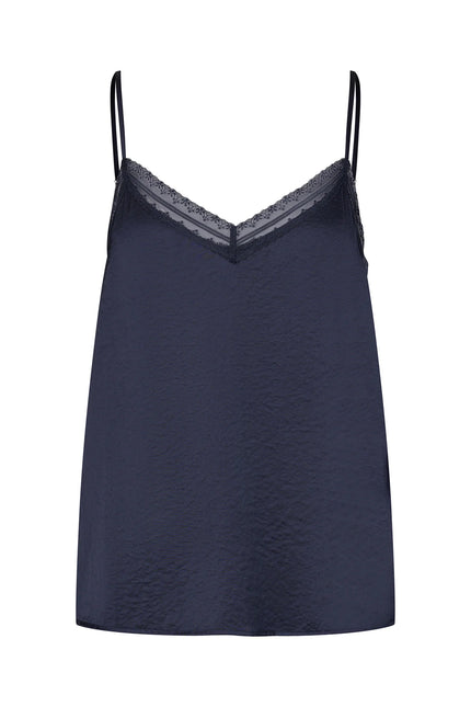 Lollys Laundry Viane Top - Navy