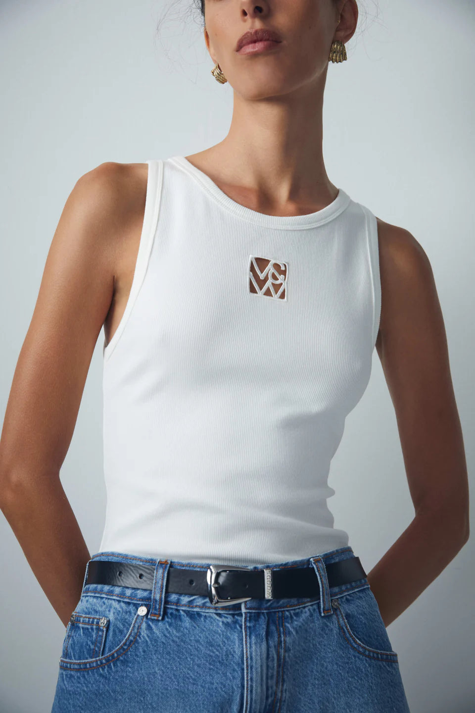 VIKTORIA & WOODS V&W Metal Tank - Ivory