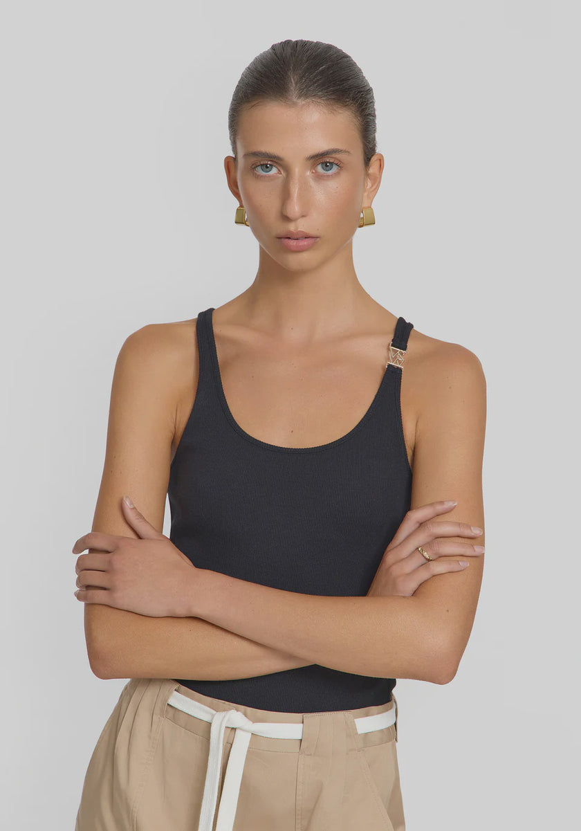 VIKTORIA & WOODS Victor Tank - Black