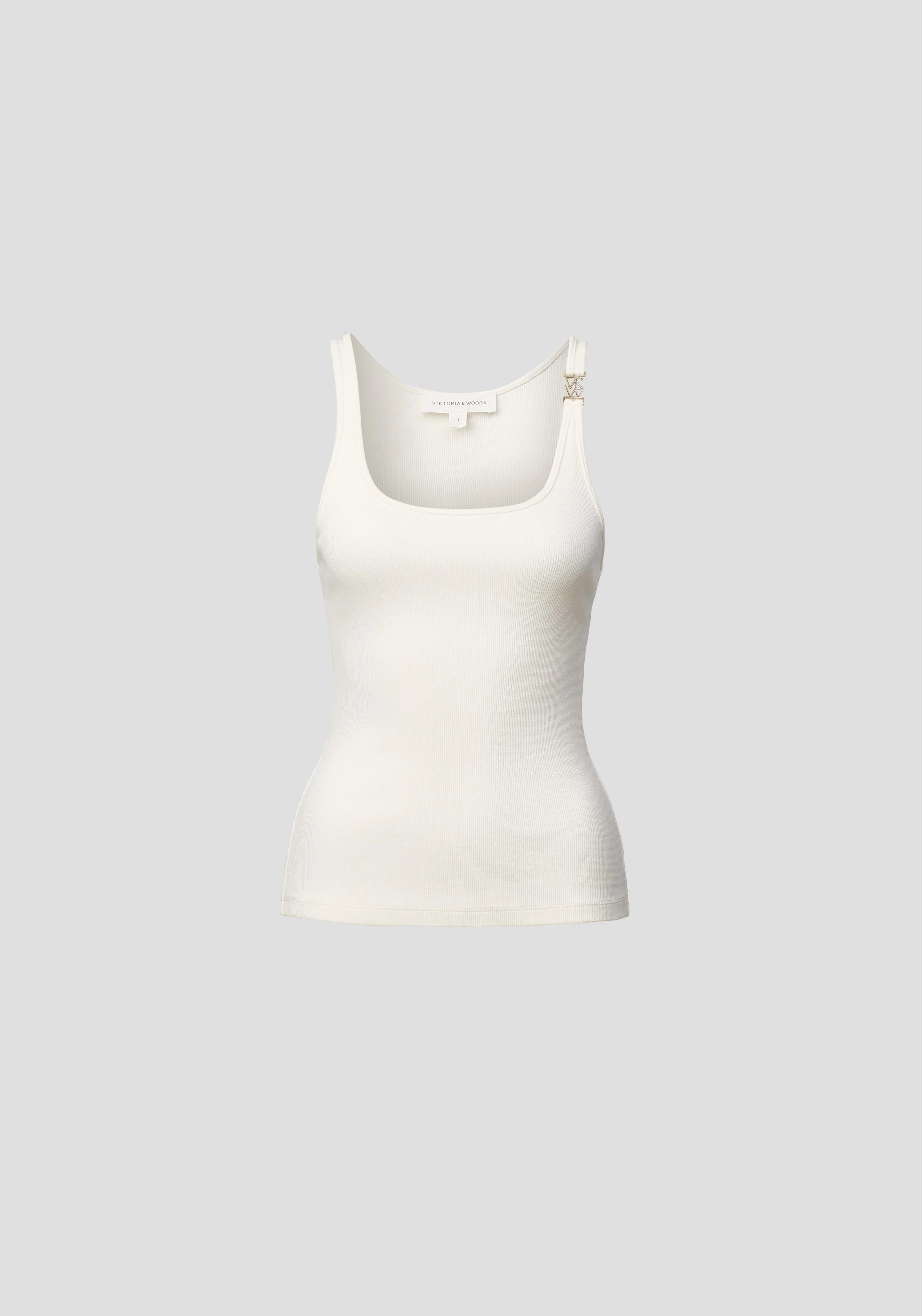 VIKTORIA & WOODS Victor Tank - Ivory