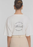 VIKTORIA & WOODS Club Woods Tee - Ivory