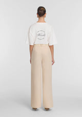 VIKTORIA & WOODS Club Woods Tee - Ivory
