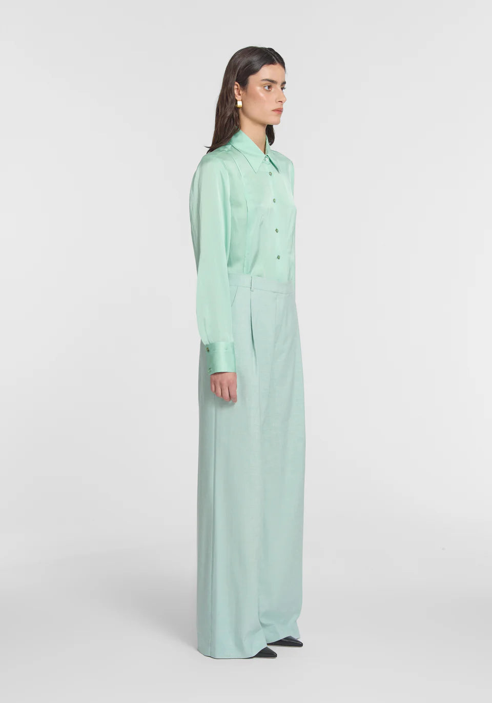 VIKTORIA & WOODS Solstice Shirt - Mint