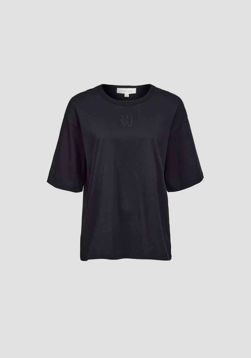 VIKTORIA & WOODS Paxton Tee - Black