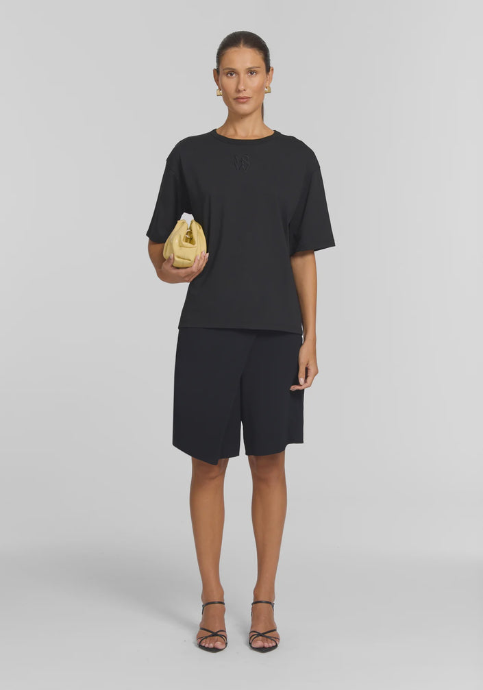 VIKTORIA & WOODS Paxton Tee - Black