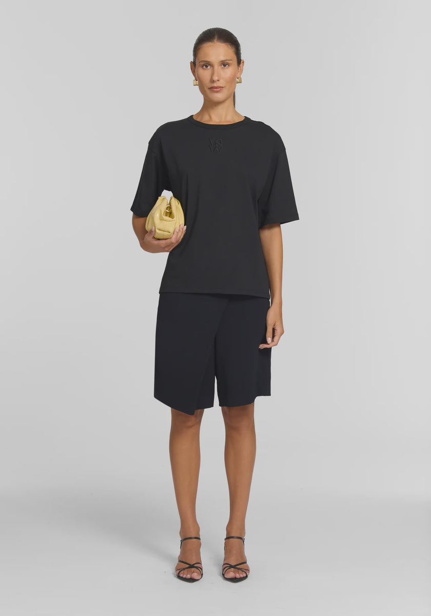 VIKTORIA & WOODS Paxton Tee - Black