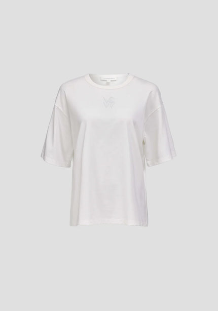 VIKTORIA & WOODS Paxton Tee - Ivory