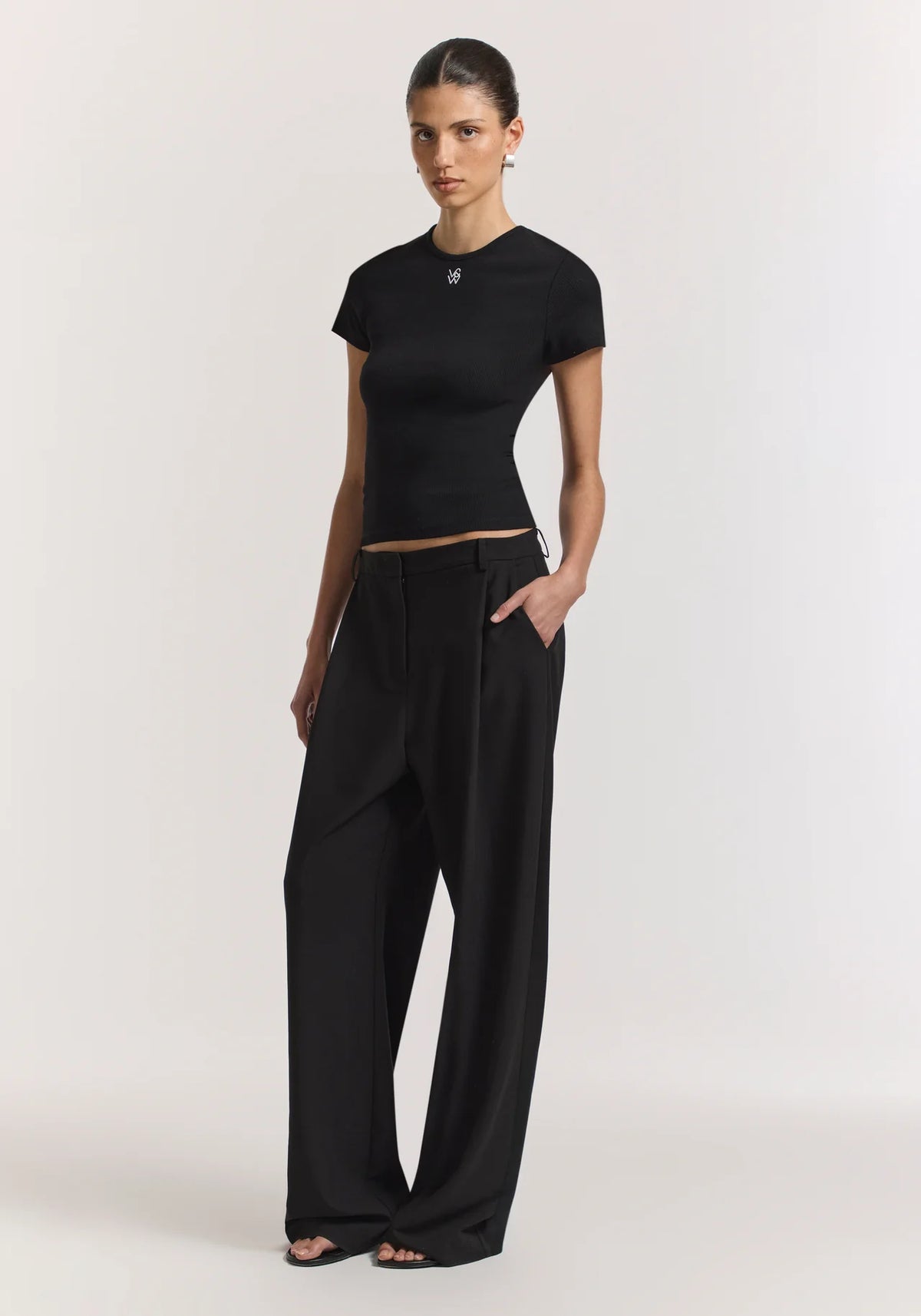 VIKTORIA & WOODS V&W Tee Black