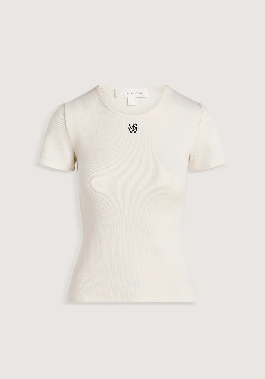 VIKTORIA & WOOD V&W Tee White