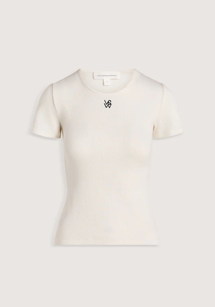 VIKTORIA & WOOD V&W Tee White