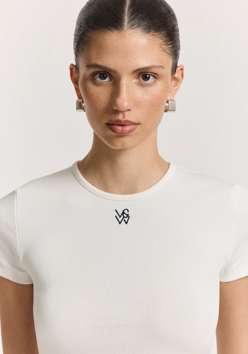 VIKTORIA & WOOD V&W Tee White