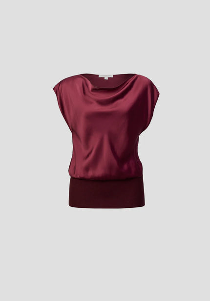 VIKTORIA & WOODS Mabel Top - Garnet