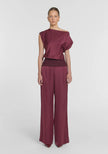 VIKTORIA & WOODS Mabel Top - Garnet