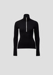 VIKTORIA & WOODS Summit Rib Turtleneck - Black