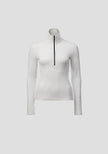 VIKTORIA & WOODS Summit Rib Turtleneck - Ivory