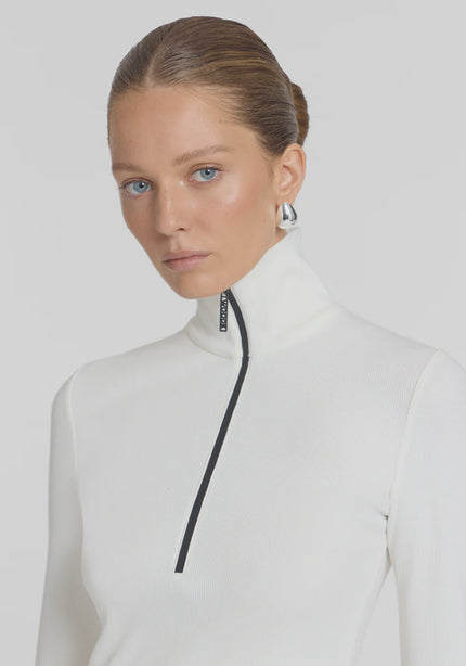 VIKTORIA & WOODS Summit Rib Turtleneck - Ivory