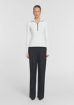 VIKTORIA & WOODS Summit Rib Turtleneck - Ivory