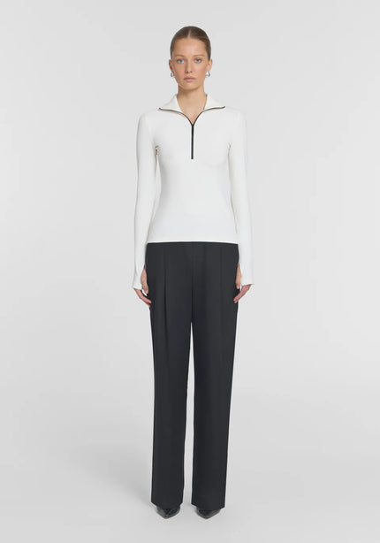 VIKTORIA & WOODS Summit Rib Turtleneck - Ivory
