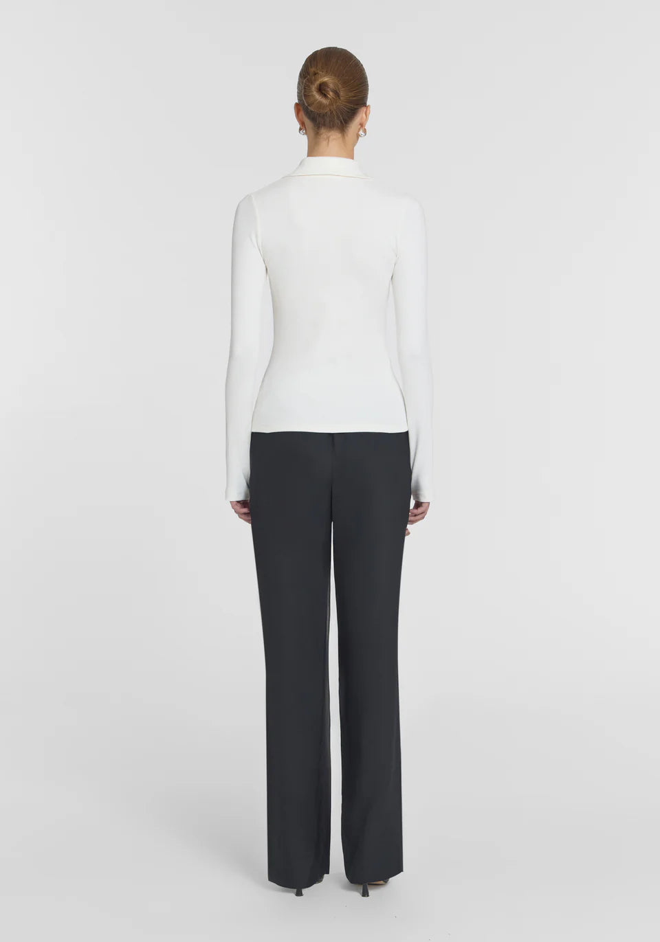 VIKTORIA & WOODS Summit Rib Turtleneck - Ivory