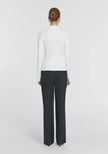 VIKTORIA & WOODS Summit Rib Turtleneck - Ivory