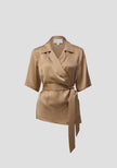 VIKTORIA & WOODS Broadway Shirt - Hazelnut