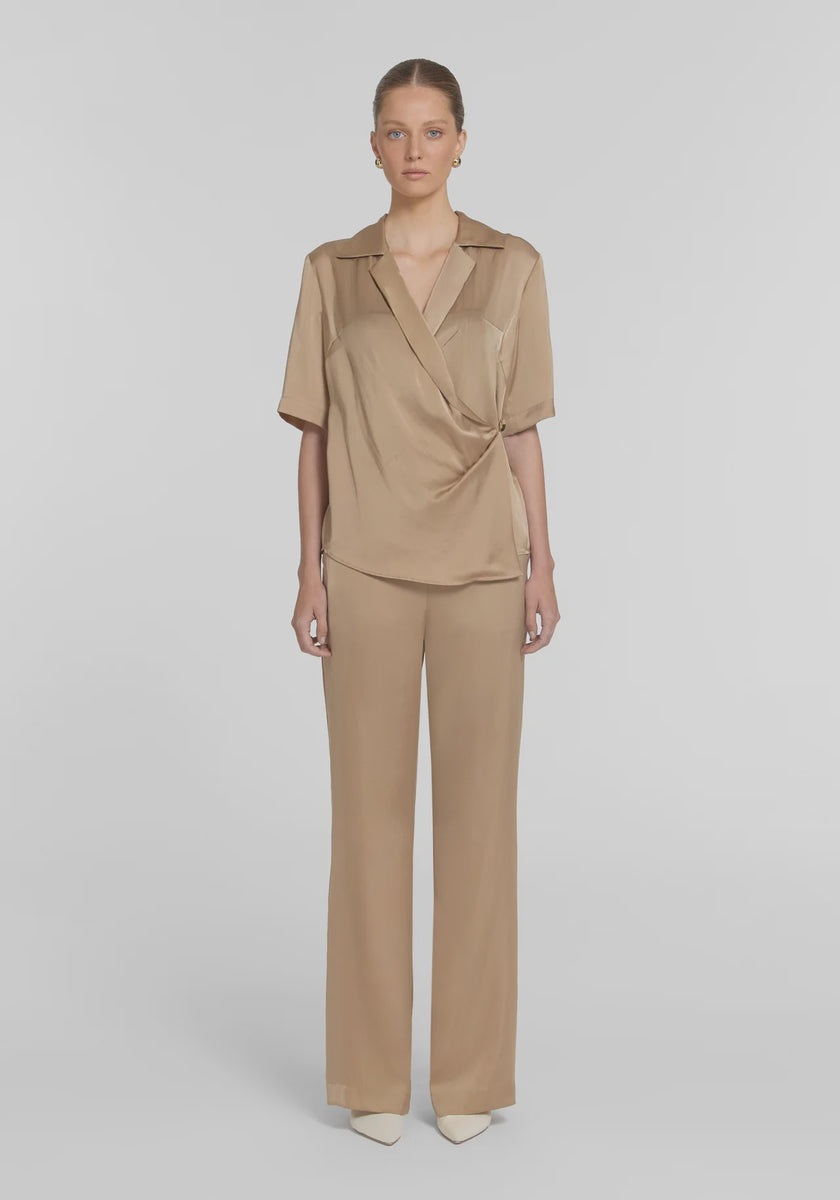 VIKTORIA & WOODS Broadway Shirt - Hazelnut