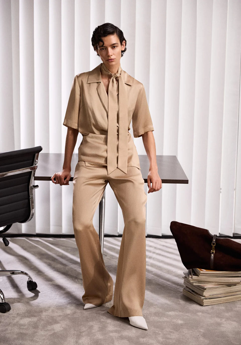 VIKTORIA & WOODS Broadway Shirt - Hazelnut