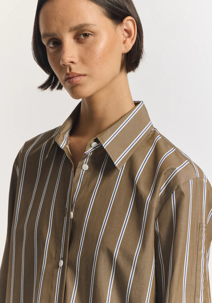 VIKTORIA & WOODS Confession Shirt - Stripe