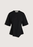 VIKTORIA & WOODS Aries Ponte Tee - Black