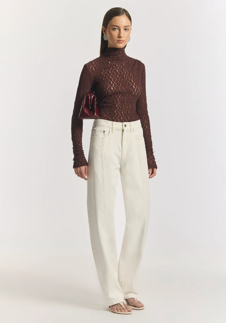 VIKTORIA & WOODS Luna Skivvy - Mahogany