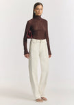 VIKTORIA & WOODS Luna Skivvy - Mahogany