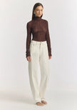 VIKTORIA & WOODS Luna Skivvy - Mahogany