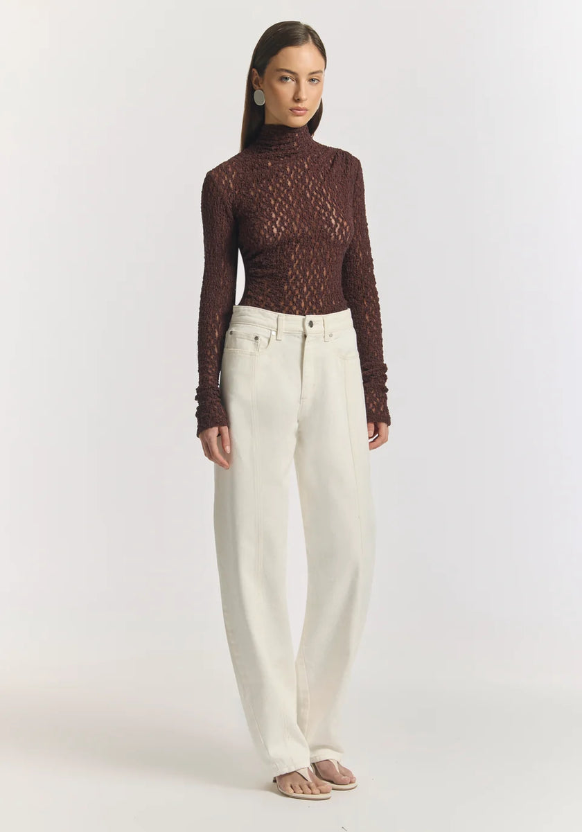 VIKTORIA & WOODS Luna Skivvy - Mahogany