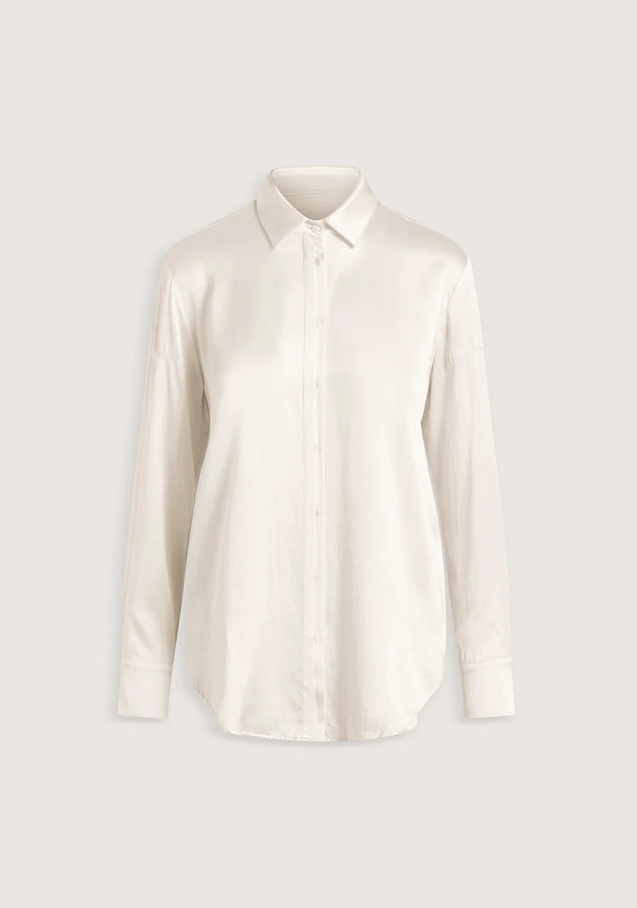 VIKTORIA & WOODS Memorial Silk Shirt - Ivory