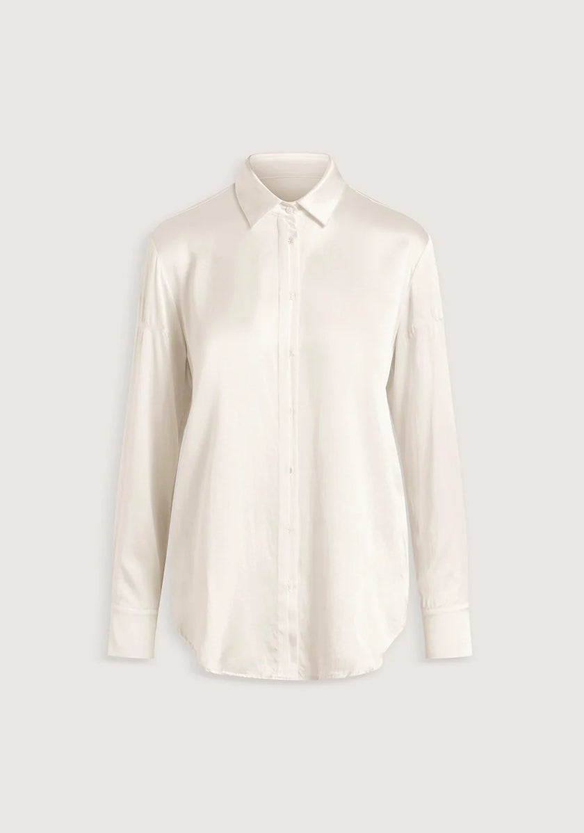 VIKTORIA & WOODS Memorial Silk Shirt - Ivory
