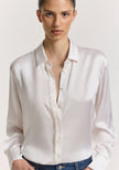 VIKTORIA & WOODS Memorial Silk Shirt - Ivory