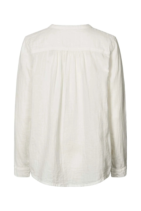 Rabens Saloner Antoinette Top - White